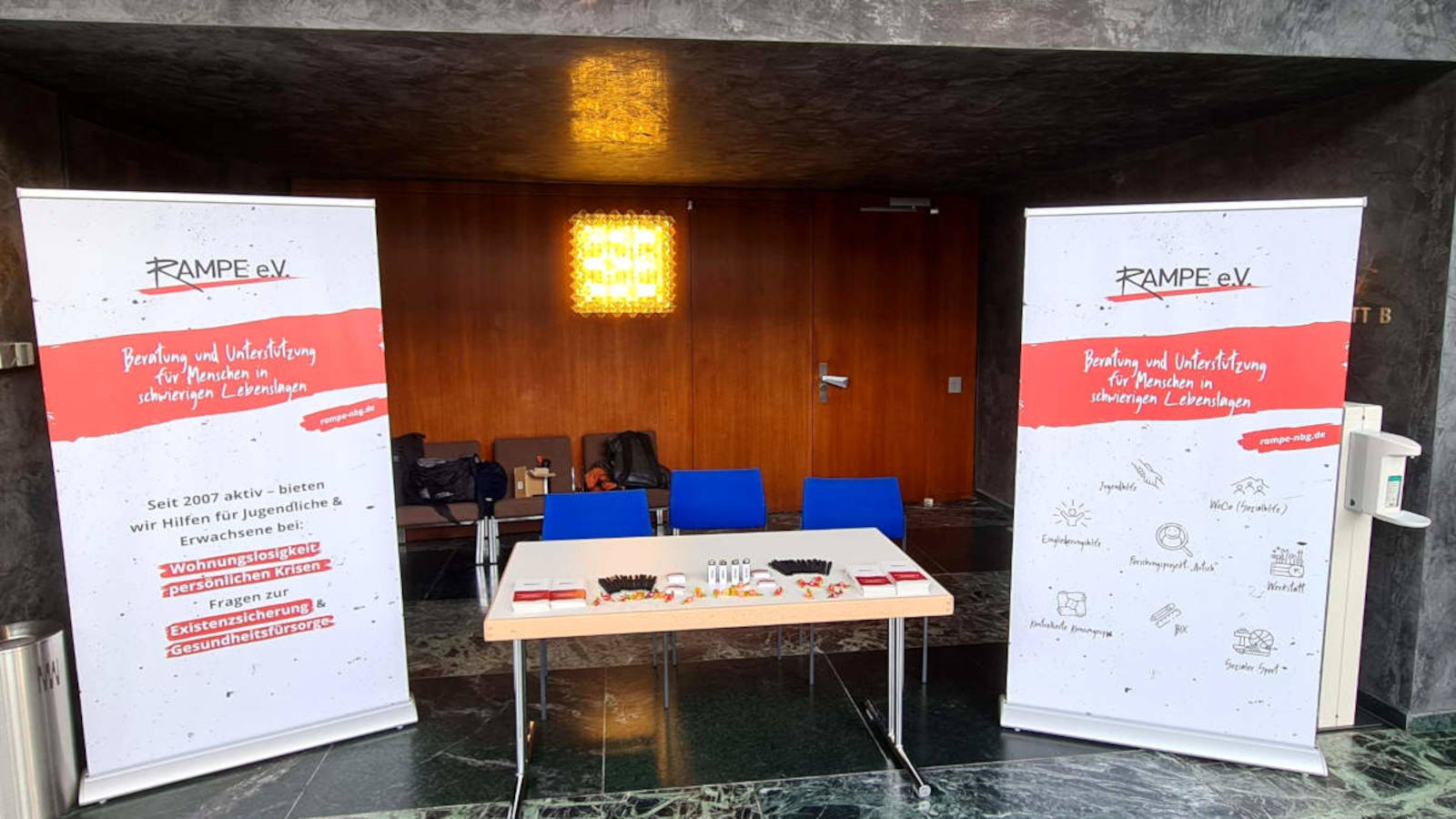 Praxismarkt - Soziale Arbeit in der Meistersingerhalle